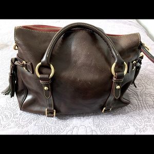 Dooney & Bourke Brown leather purse